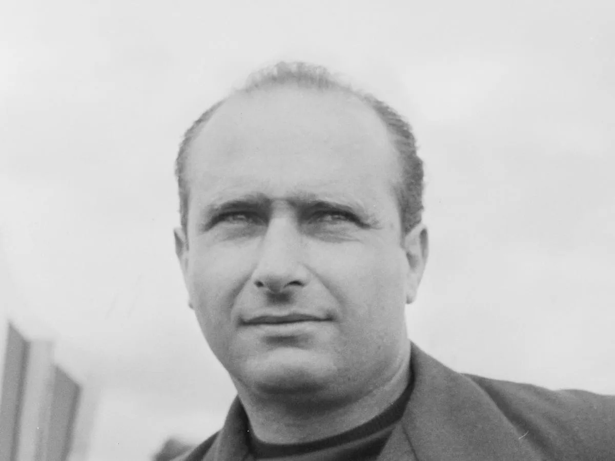 Portrait of Juan Manuel Fangio