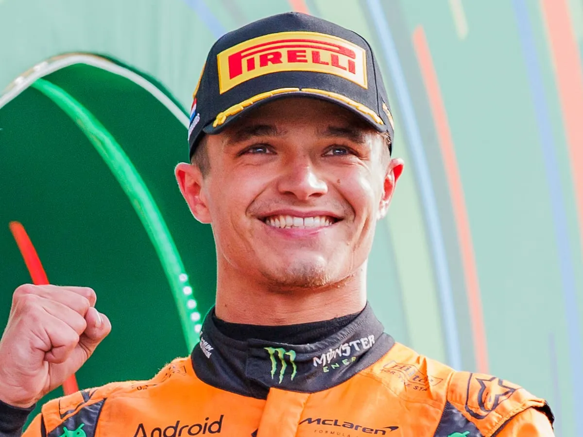 Portrait of Lando Norris