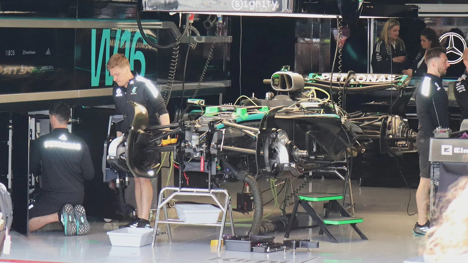 Mercedes F1 car